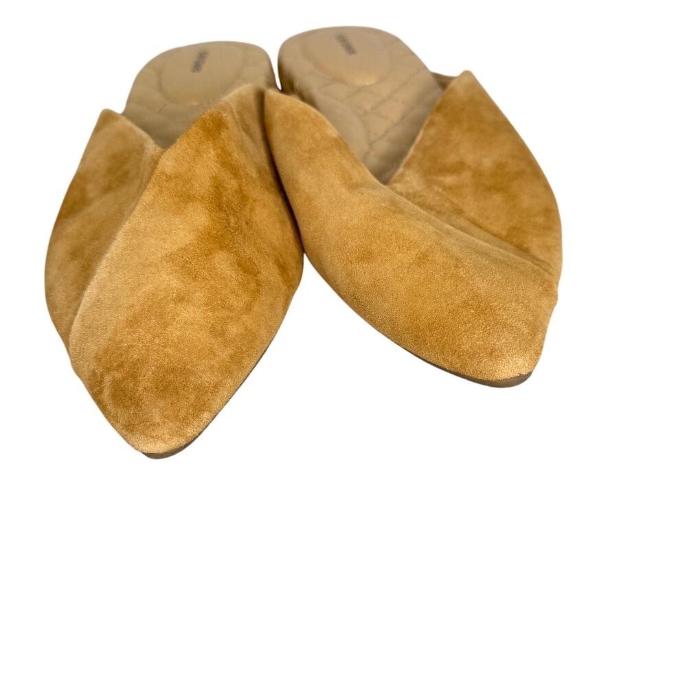 Birdies The Swan Suede Slide Pointed Toe Mule - Picture 3 of 9